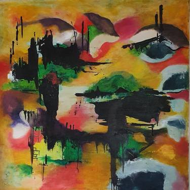 Original Abstract Paintings by Ulrike Schmitt