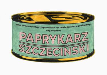 Original Pop Art Food & Drink Paintings by Piotrek Janusz