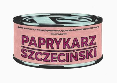 Original Pop Art Food & Drink Paintings by Piotrek Janusz