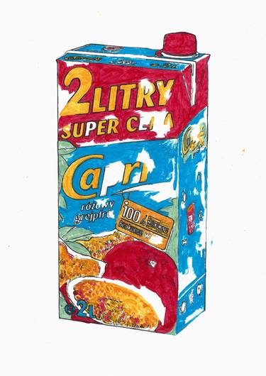 Print of Pop Art Food & Drink Paintings by Piotrek Janusz