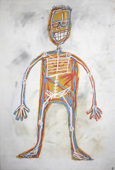 Original Abstract Body Paintings by Piotrek Janusz