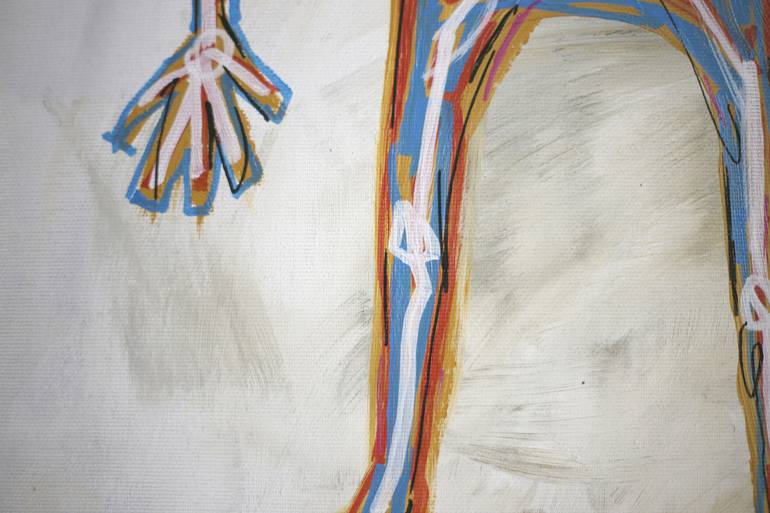 Original Abstract Body Painting by Piotrek Janusz