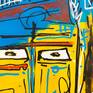 "two unidentified flying heads" - acrylic paint, pigment marker and acrylic marker on paper

*ARTWORK IS NOT FRAMED*