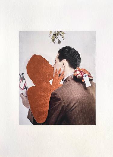 Print of Surrealism Love Collage by Piotrek Janusz
