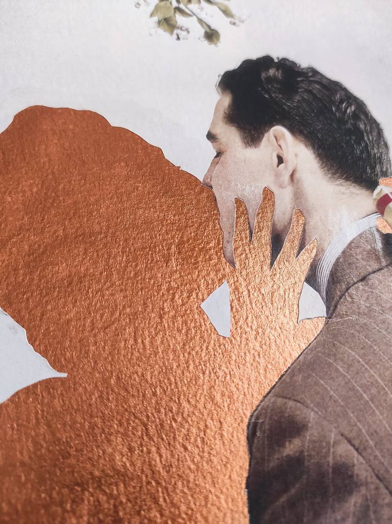 Original Surrealism Love Collage by Piotrek Janusz