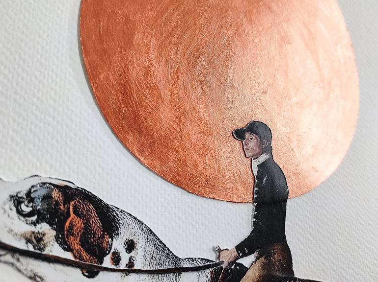 Original Dada Dogs Collage by Piotrek Janusz