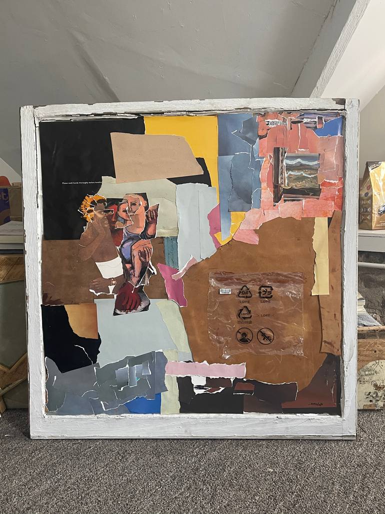 Original Conceptual Abstract Collage by Kendall Hill