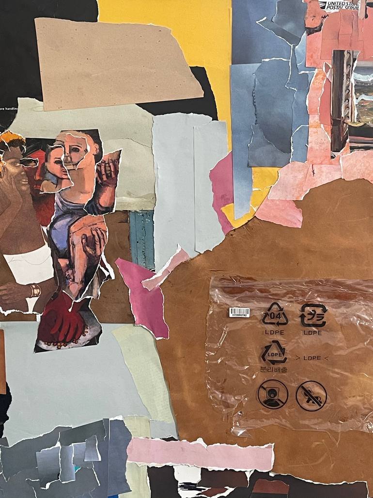 Original Conceptual Abstract Collage by Kendall Hill