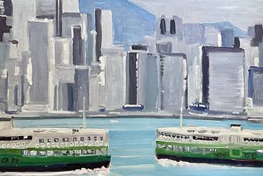 Original Impressionism Boat Paintings by Geoff Hargraves