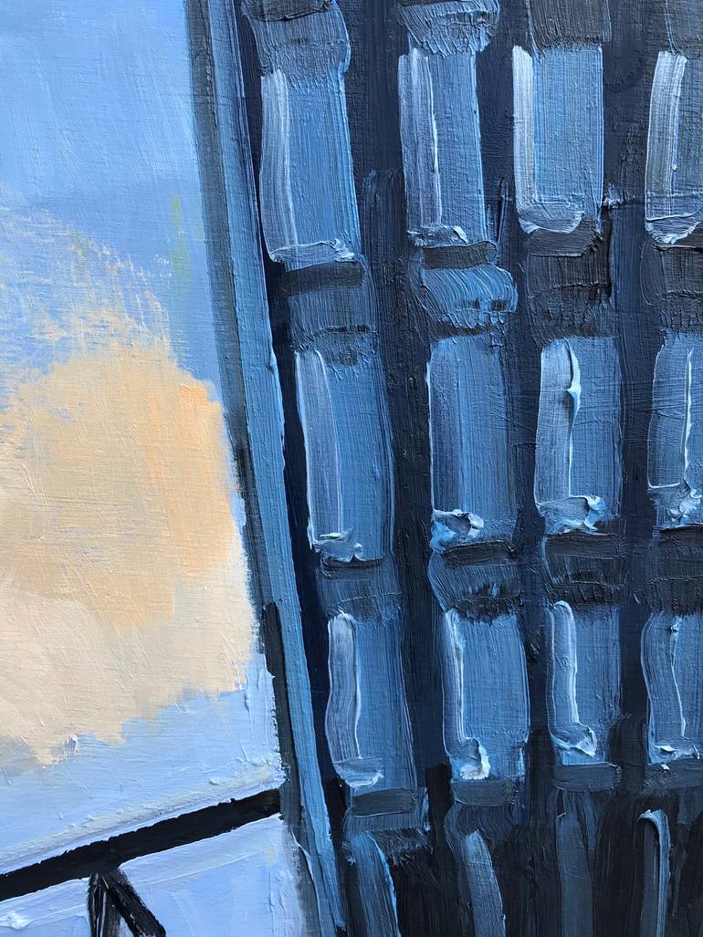 Original Impressionism Architecture Painting by Geoff Hargraves