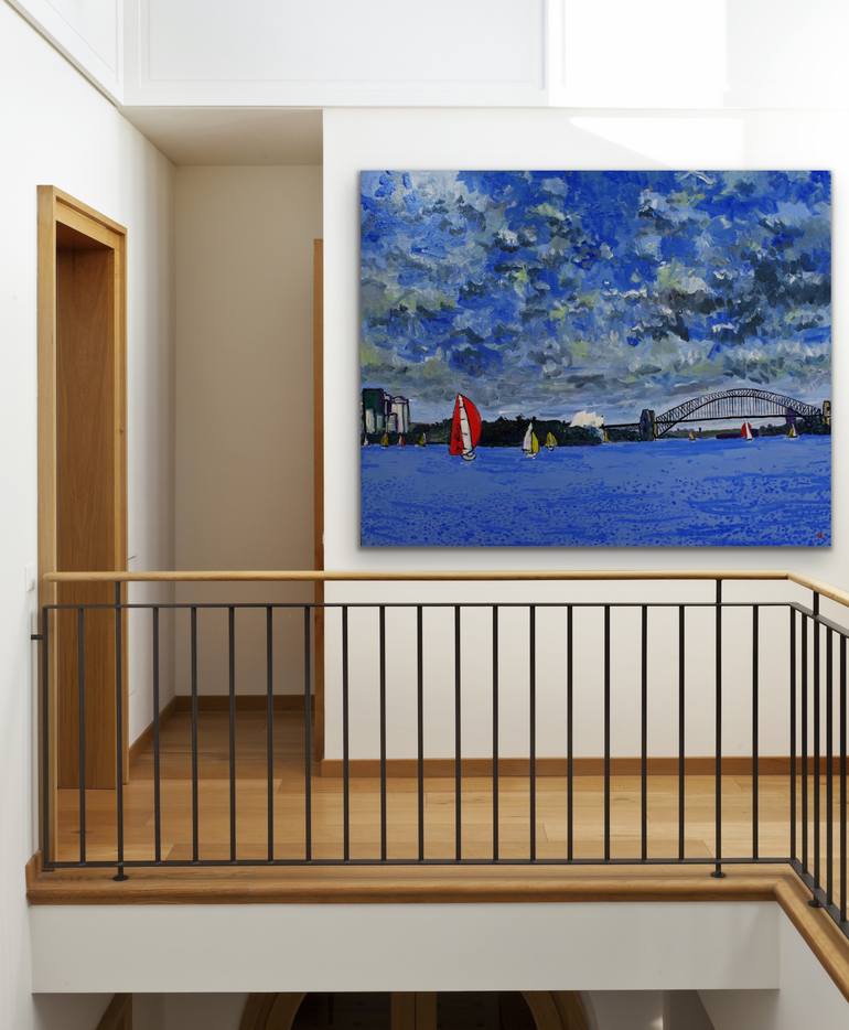 Original Impressionism Landscape Painting by Geoff Hargraves
