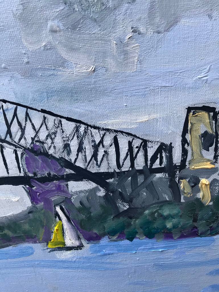 Original Impressionism Landscape Painting by Geoff Hargraves