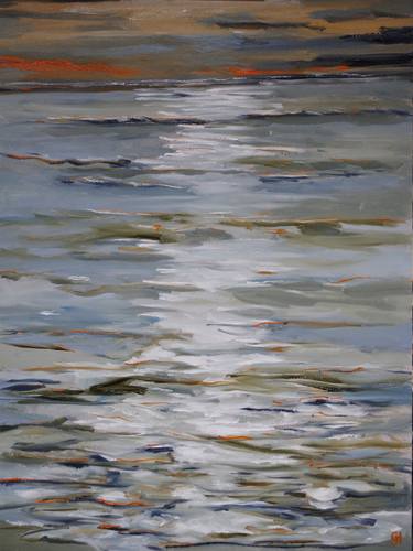 Print of Impressionism Seascape Paintings by Geoff Hargraves