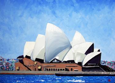 Original Architecture Paintings by Geoff Hargraves