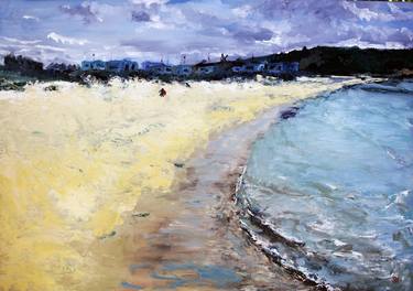 Original Impressionism Beach Paintings by Geoff Hargraves