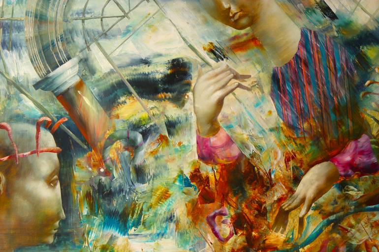Original Conceptual Fantasy Painting by Alexandre Dobrodiy