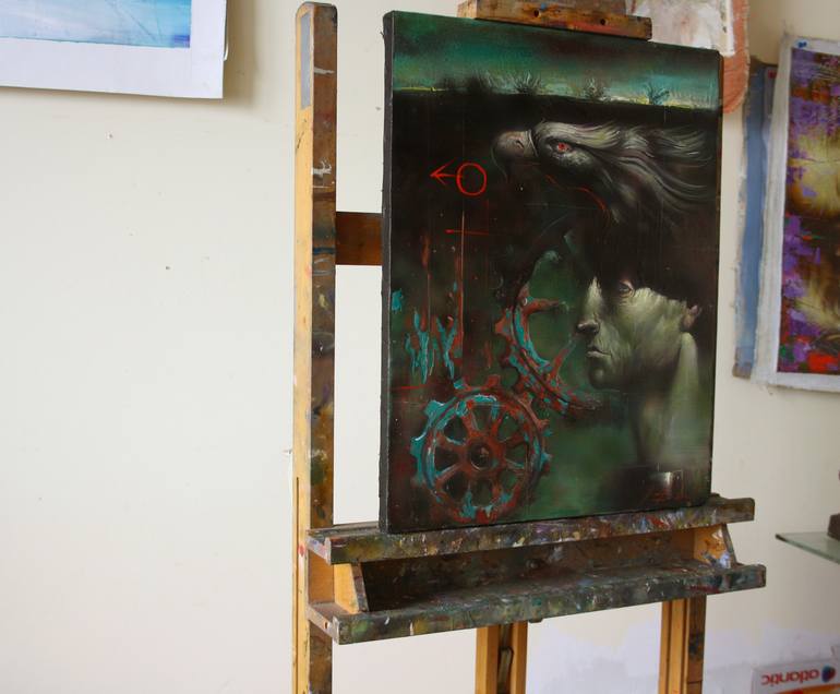 Original Surrealism Other Painting by Alexandre Dobrodiy