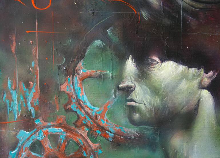 Original Surrealism Other Painting by Alexandre Dobrodiy