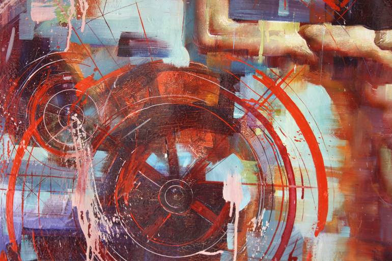 Original Figurative Men Painting by Alexandre Dobrodiy