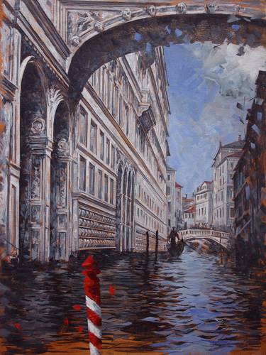 Print of Fine Art Architecture Paintings by Alexandre Dobrodiy