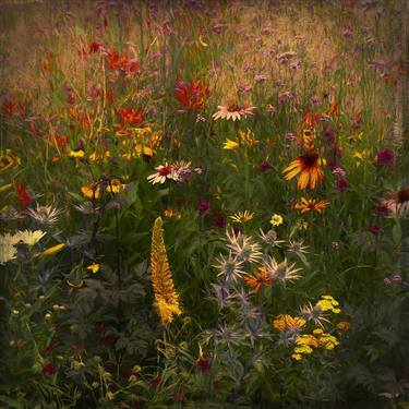 Original Impressionism Garden Digital by Martin Fry