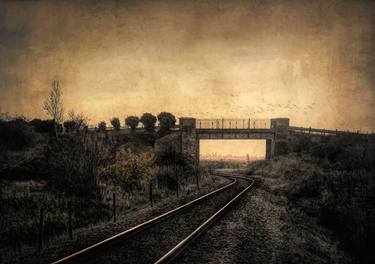 Original Impressionism Train Photography by Martin Fry