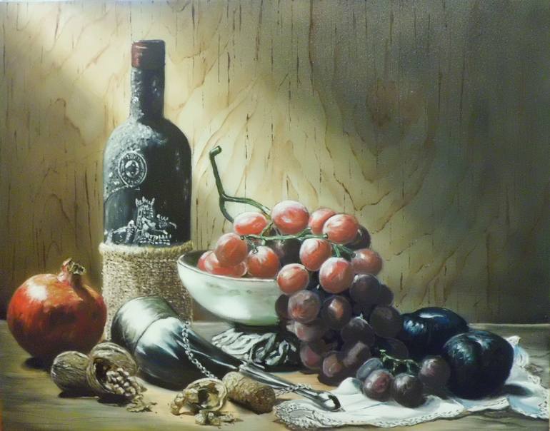 Friendly Still Life Painting by Eduard Silenko | Saatchi Art