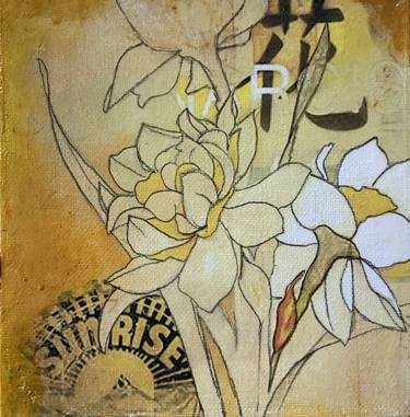 Print of Fine Art Botanic Mixed Media by Avni Patel