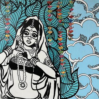 Original Street Art World Culture Paintings by Avni Patel