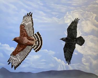 Original Animal Paintings by Kathy S  WhiteBear Copsey