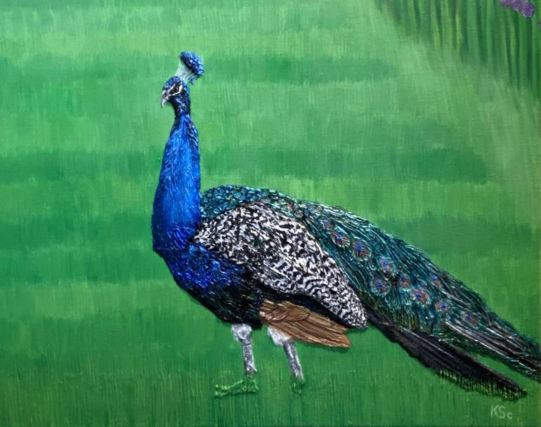 Original Animal Painting by Kathy S  WhiteBear Copsey