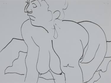 Original Fine Art Nude Drawings by Matt Woods