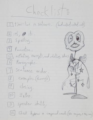 tHe ChEckList #P-S-00169 thumb