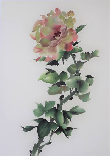 Original Floral Paintings by Christel Lane