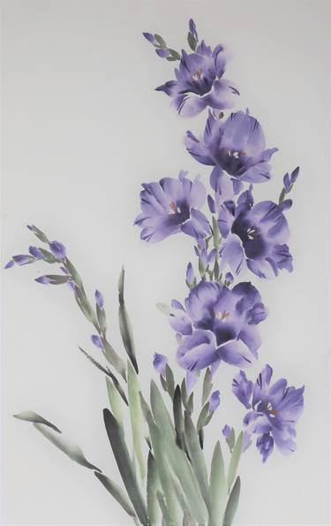 Original Floral Paintings by Christel Lane