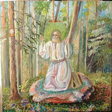 Original Impressionism Religious Paintings by Asya Zalenskaya