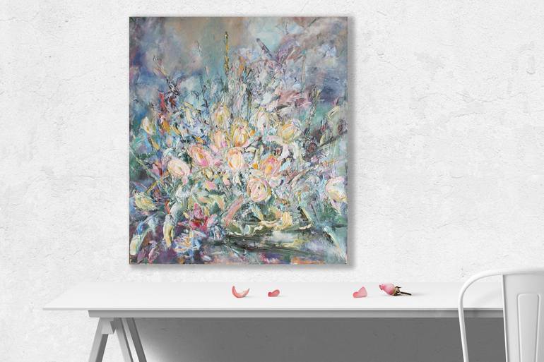 Original Impressionism Floral Painting by Svetlana Chepko