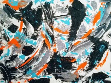 Original Abstract Expressionism Abstract Paintings by Susan Veerman