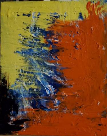 Original Abstract Expressionism Abstract Paintings by Susan Veerman