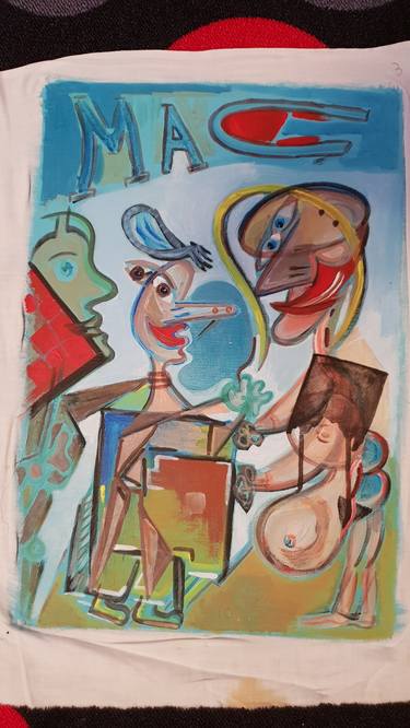 Print of Abstract Paintings by Borislav Jovanovic
