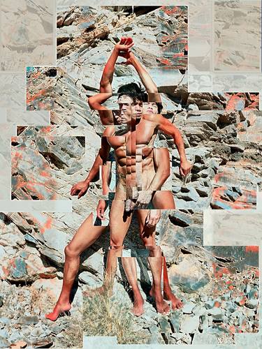Original Cubism Nude Photography by Terry Hastings