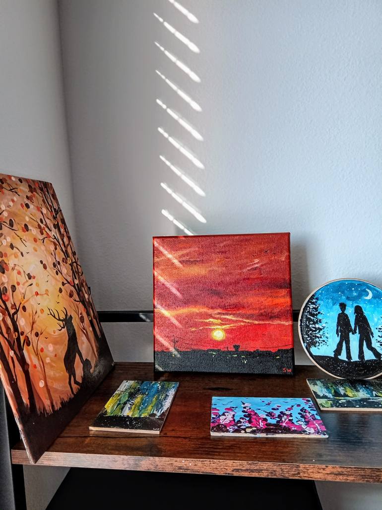 Original Contemporary Landscape Painting by Svetlana Wittmann