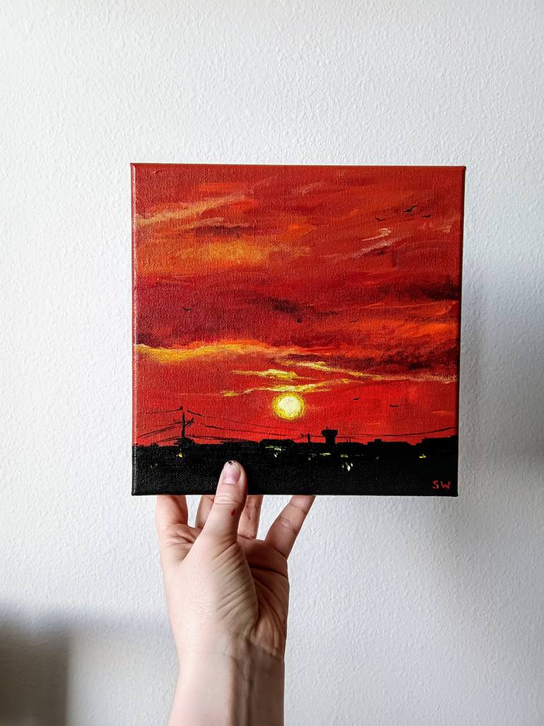 Original Contemporary Landscape Painting by Svetlana Wittmann