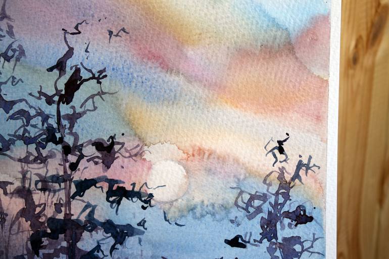 Original Impressionism Landscape Painting by Svetlana Wittmann