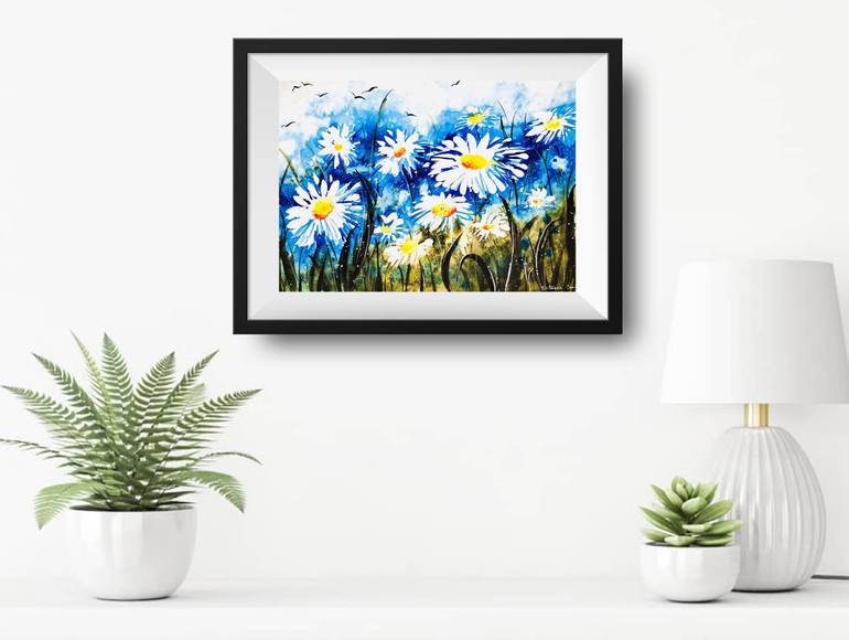 Original Impressionism Floral Painting by Svetlana Wittmann