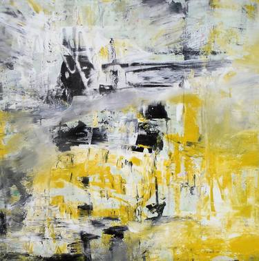 Original Abstract Expressionism Abstract Paintings by Gaye Jurisich