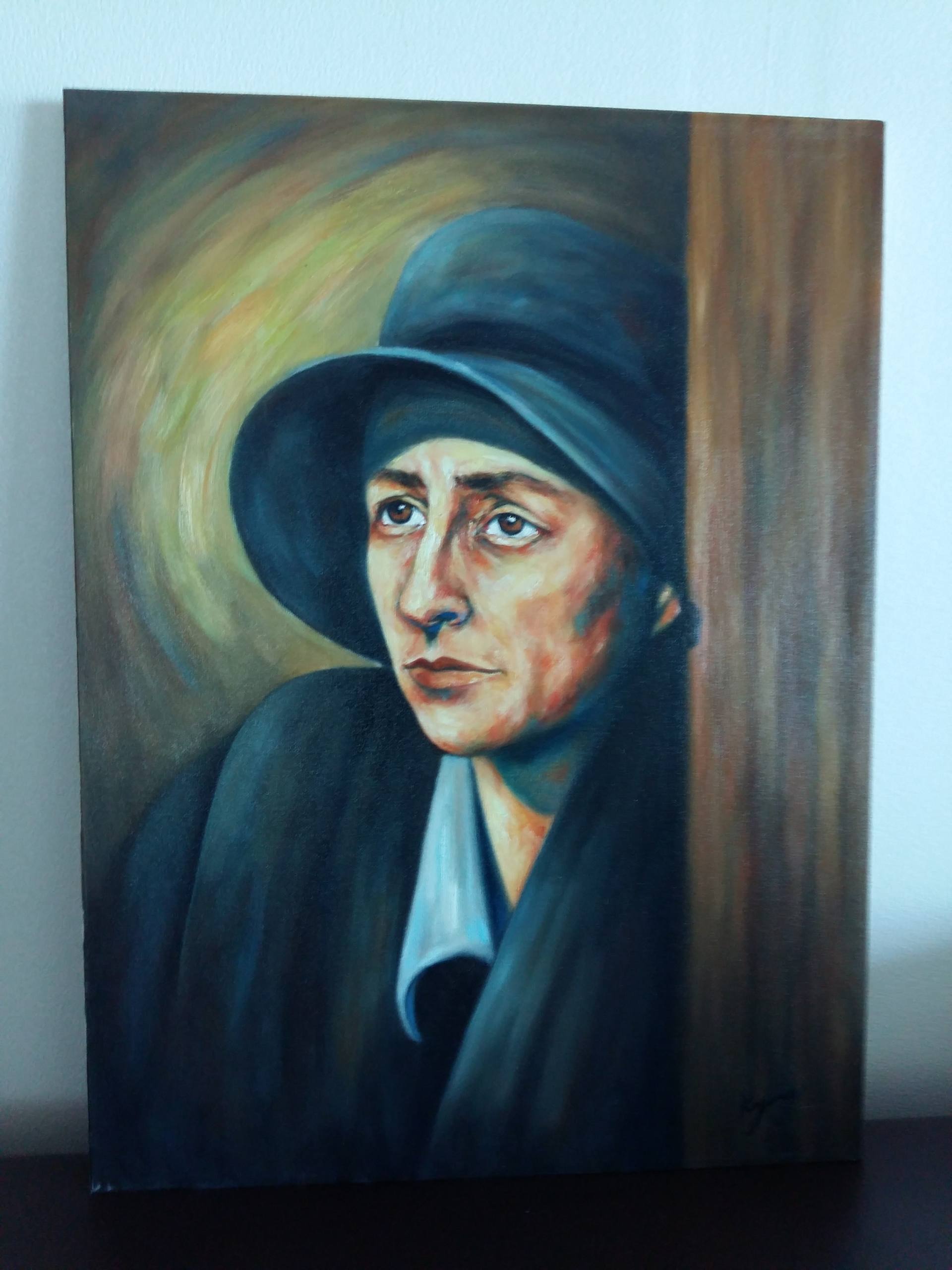 georgia o keeffe self portrait painting