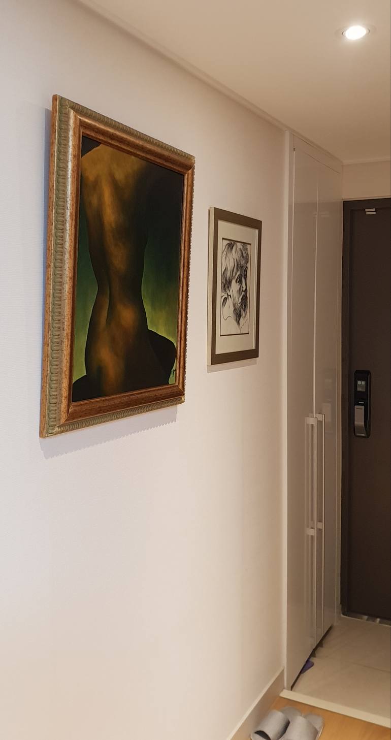 Original Figurative Nude Painting by Soo Lee