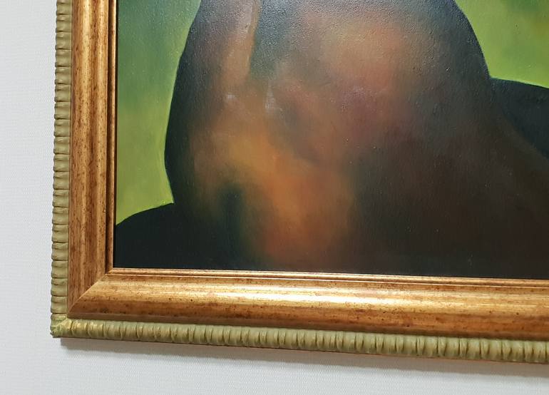 Original Figurative Nude Painting by Soo Lee