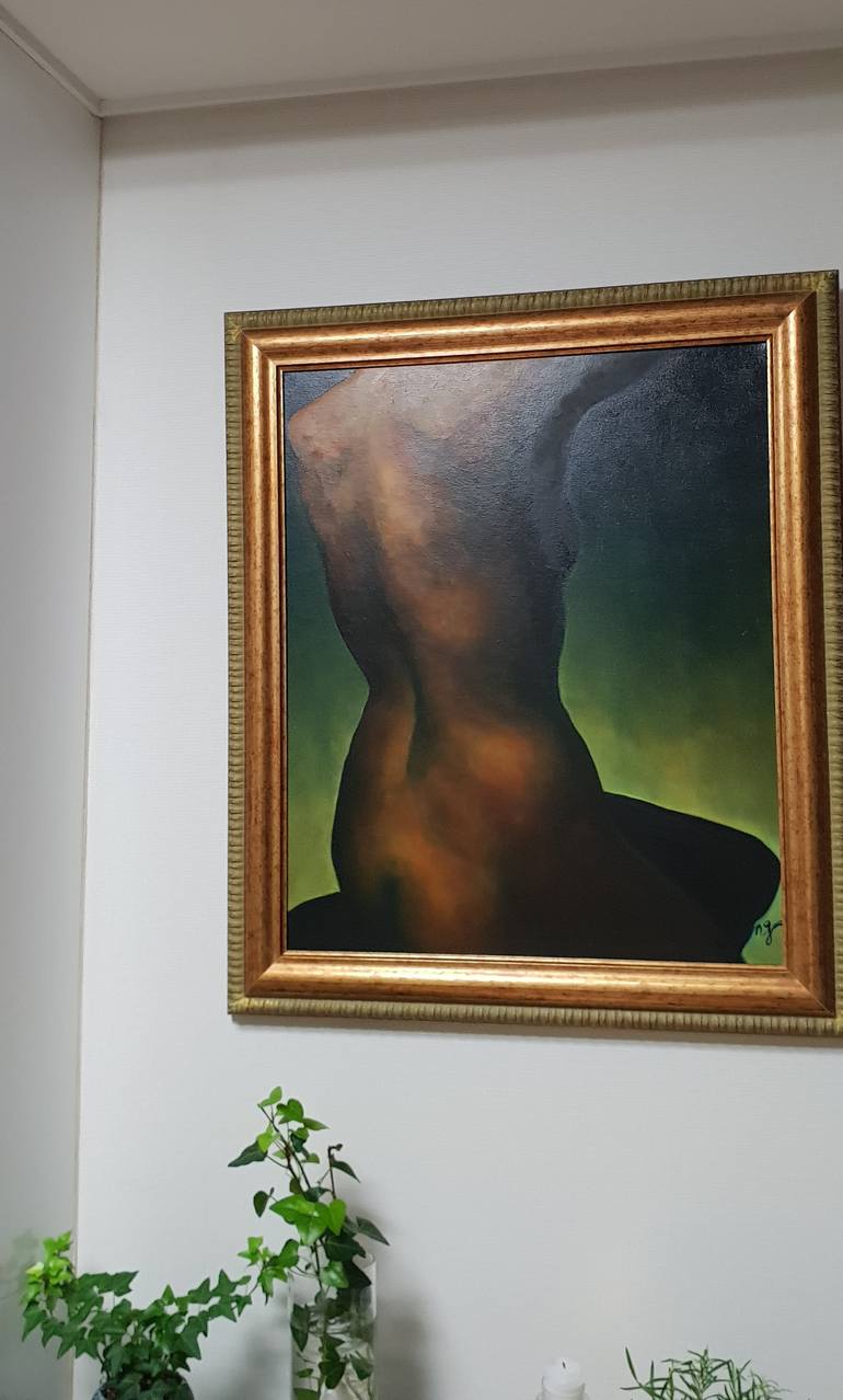 Original Figurative Nude Painting by Soo Lee